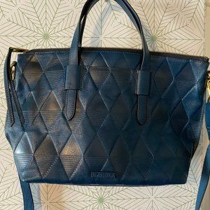 Fossil Skylar Satchel: twilight blue